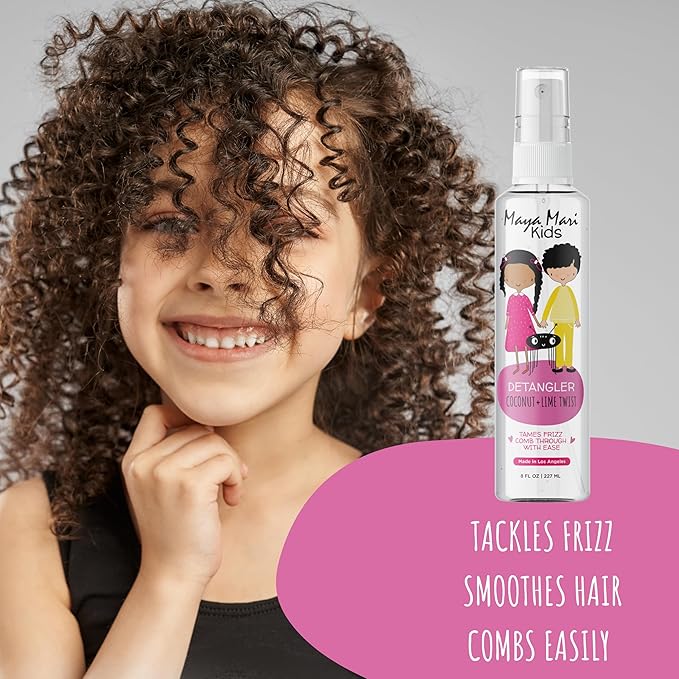 Kids Hair Care Bundle – Sparkle & Shine Glitter Gel & Gentle Detangler Spray | Safe & Fun for All Ages | Sulfate & Paraben-Free | 6 oz & 8 oz