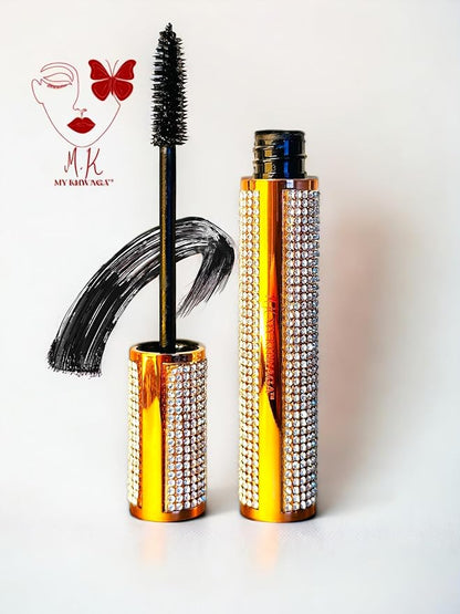 Eyelash Mascara Long Lasting For Long Lashes Mascara Waterproof Washable Curling Volumizing Lengthening Cruelty Free Black