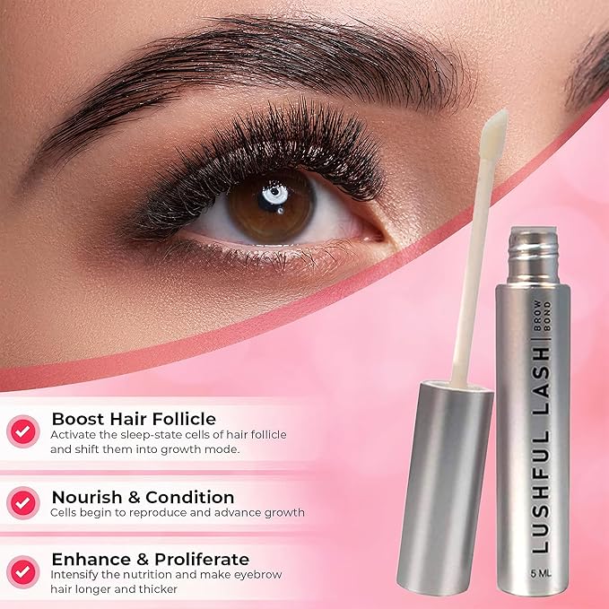 Advanced Eyebrow Conditioner Growth Serum for Thicker, Longer, Healthier and Fuller Eyebrow, Clinic Developed Formula, Enhancer and Lengthener - Friendly to Skin and Cruelty Free (5 ML)