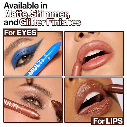 wet n wild Color Icon Cream Eyeliner Eyeshadow Multi-Stick, Moisturizing, Nourishing Velvety Cream-to-Powder Buildable & Blendable Formula, Cruelty-Free & Vegan - Cheat Day