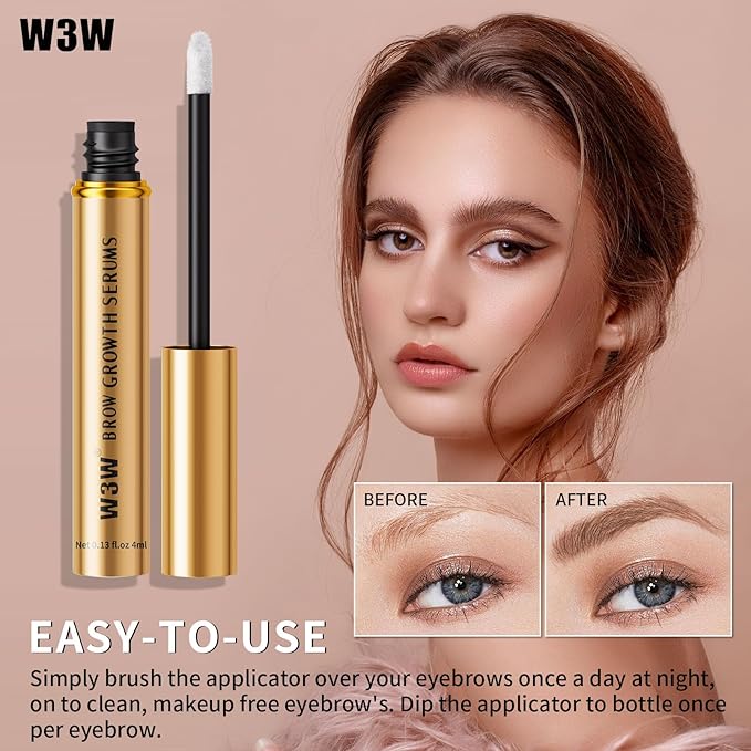 Eyebrow Growth Serum,2025 Upgraded Rapid Eyebrow Serum,Lash Serum,Brow Serum-Rapid Eyebrow Growth Serum for Stronger,Healthier Eyebrows(Upgraded Brow Surem)