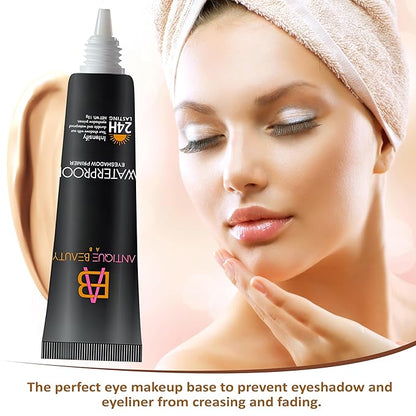Eyeshadow Primer, 24- Hour Long Lasting, Smudge Proof, Waterproof, Eye Base Make Up, Suitable For All Skin Tones / 1 Count, 15 g /