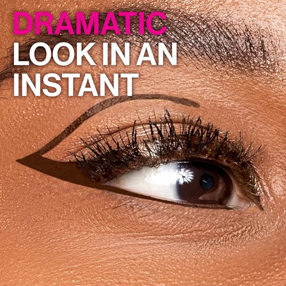 wet n wild MegaLiner Liquid Eyeliner and Enhance and Define Megawear Mascara Bundle