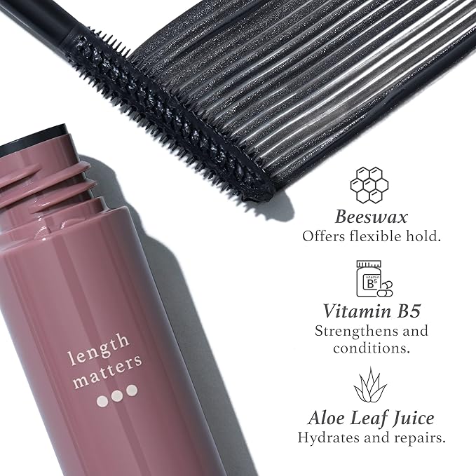 Julep Brow & Lash Duo: Clear Brow 101 Gel + Length Matters Buildable Mascara – Sculpt, Set & Define Brows While Lengthening Lashes for a Natural Everyday Look
