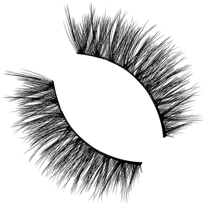Gerard Cosmetics #Savage #Lashes, High Volume Dramatic Lashes, Reusable, Perfectly Curled False Lashes, Cruelty Free & Vegan (1 Pair)