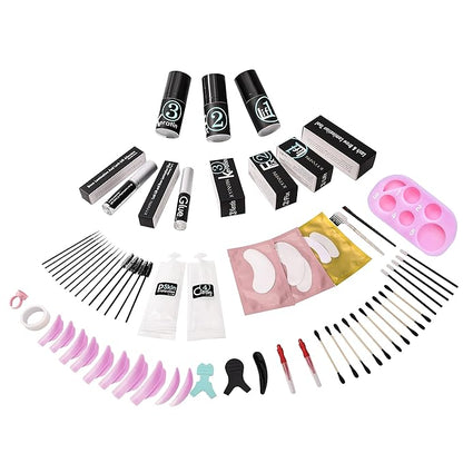 Lash Lift Kit, Strong Eyelash Lifting 3 Minutes Brow Lamination At Home, DIY Eyelash Perm Easily 10 ml Airless Pump More than 15 Applications Make Eyes Beautiful For 6 Weeks