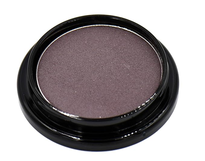Smokey Plum Dark Purple Violet Brown Matte Opaque Pressed Powder Single Eyeshadow; Talc, Paraben & Cruelty Free