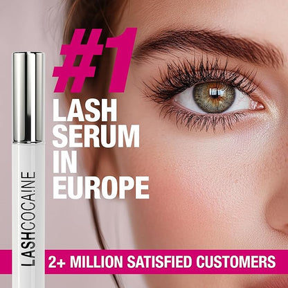 LASHCOCA!NE eyelash growth serum to grow longer & fuller eyelashes | vegan lash enhancing serum | test winner “VERY GOOD” for eyelash extensions | long eye-lashes by Svenja Walberg