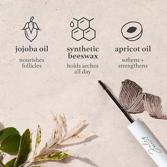 Julep Brow 101 Sculpting Pencil & Tinted Brow Gel Set - Dual-Ended Eyebrow Tool with Brush and Precision Tip - Long-Lasting, Waterproof Formula for Perfectly Defined and Tinted Brows -Dark Brown