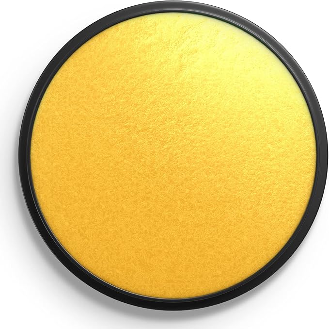 Snazaroo Metallic Face and Body Paint, 18.8g (0.66-oz) Pot, Gold