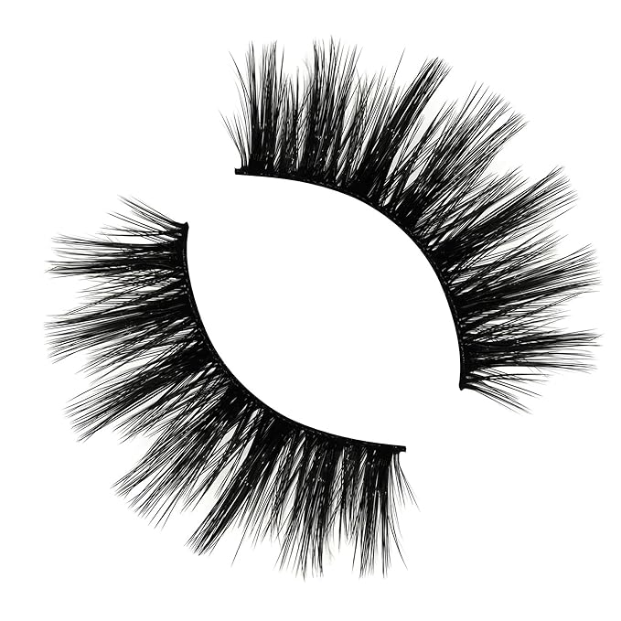 Gerard Cosmetics #Kiki #Lashes, High Volume Flirty Lashes, Reusable, Curled False Lashes For Glasses Wearers, Cruelty Free & Vegan (1 Pair)
