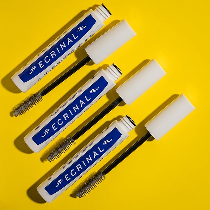 Ecrinal ANP2+ Strengthening Lash Gel - 3 in 1 Eyelash and Eyebrow Serum for Fuller, Thicker, Stronger Lashes, Eye Brow Clear Gel, Mascara Base, Suitable for Sensitive Eyes & Contact Lens Wearers, 9ml