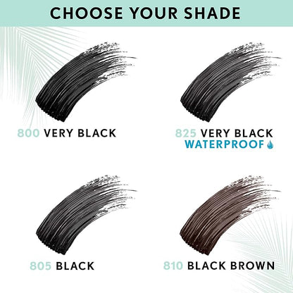 CoverGirl Lash Blast Clean Volume Waterproof Mascara, Vegan Formula, Volumizing, Smudge-Proof, Cruelty Free, Very Black, 1 Count