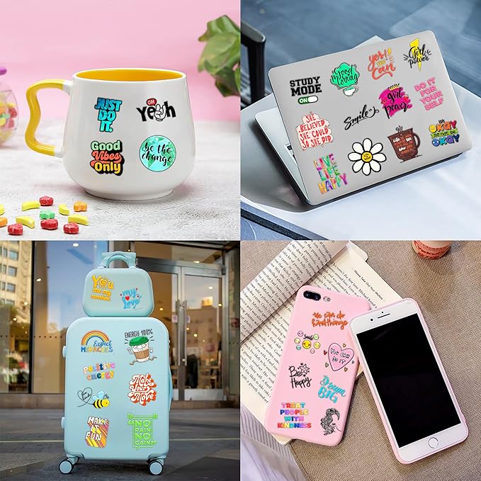 96 PCS Motivational Inspirational Quote Pre-Cut Temporary Tattoos for Kids Birthday Party Decorations Supplies Decor Favors Super Cute Positive Affirmation Tattoo Stickers Gifts For Boys Girls Rewards