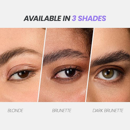 Wonderskin Brow/Do Eyebrow Gel Topper - Skinrageous All-Day Eyebrow Tint Mascara, Long-Lasting, Waterproof & Transfer-Proof Tinted Brow Gel Topper (Blonde)