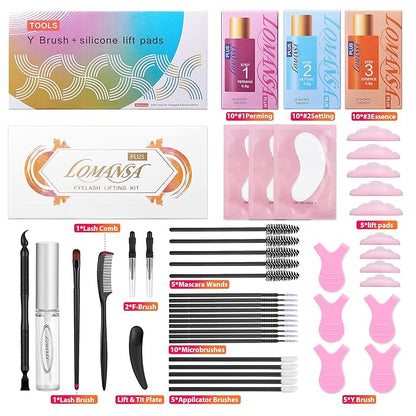 Lash Lift Kit - Easy to Use Salon-Quality Eyelash Perm Kit with Full Tools