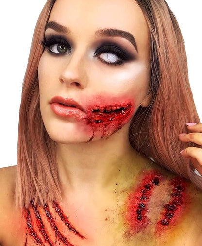 Pro FX Fake Blood - 0.50fl oz x6 - SFX Make up for Halloween Vampire Zombie Theatre - Special Effects Make up