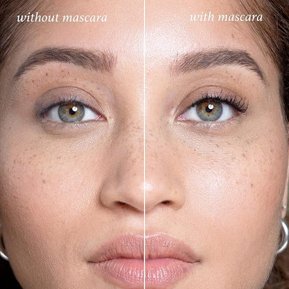 Julep Eyeshadow 101 Crème to Powder Waterproof Eyeshadow Stick, Champagne Shimmer & With a Twist Lash Boosting Volumizing and Lengthening Mascara with Bamboo