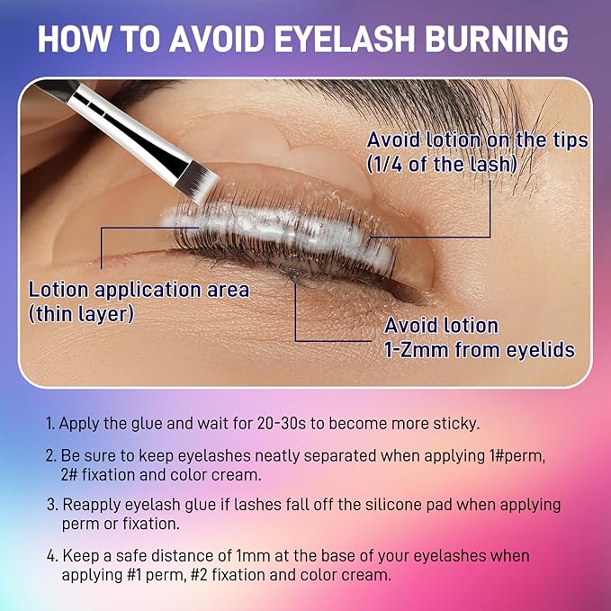 Lash Lift Kit & Brow Lamination Kit 2 IN 1, Semi-Permanent Eyebrow Lamination Kit & Eyelash Perm Kit, Quick Curling Perming with Complete Tools DIY, Salon & Home Use, Lasts for 4-6 Weeks
