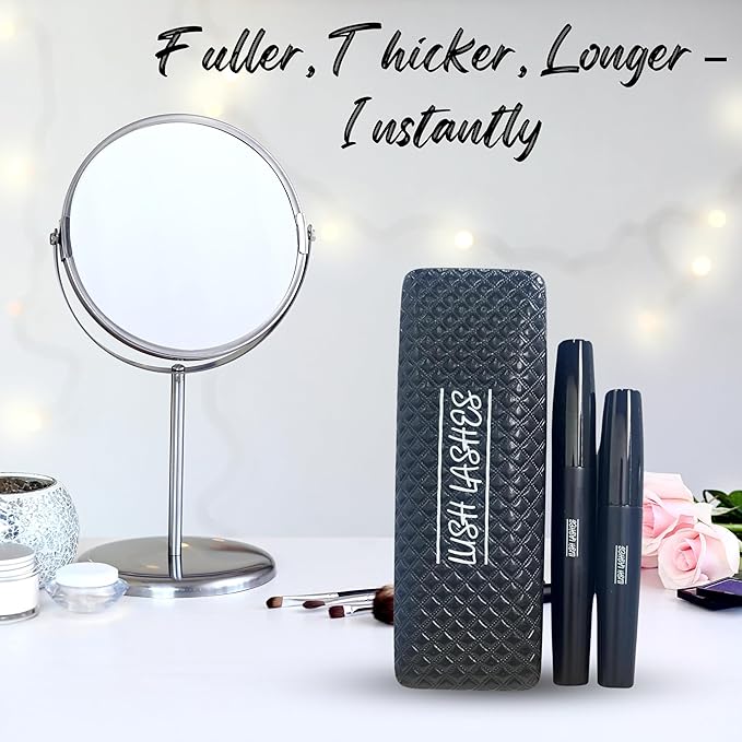 GOODY 2'S Lush Lashes 3D Fiber Mascara, Volumizing and Lengthening Formula for Fuller Looking Eyelashes, Smudge Resistant and Long Wear, Clump-Free Application