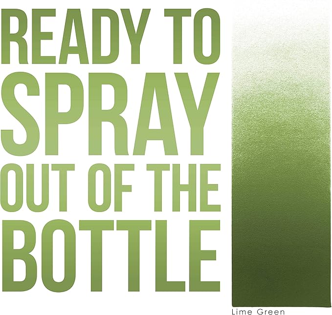8-oz Lime Green Water Based Airbrush Body Art & Face Paint