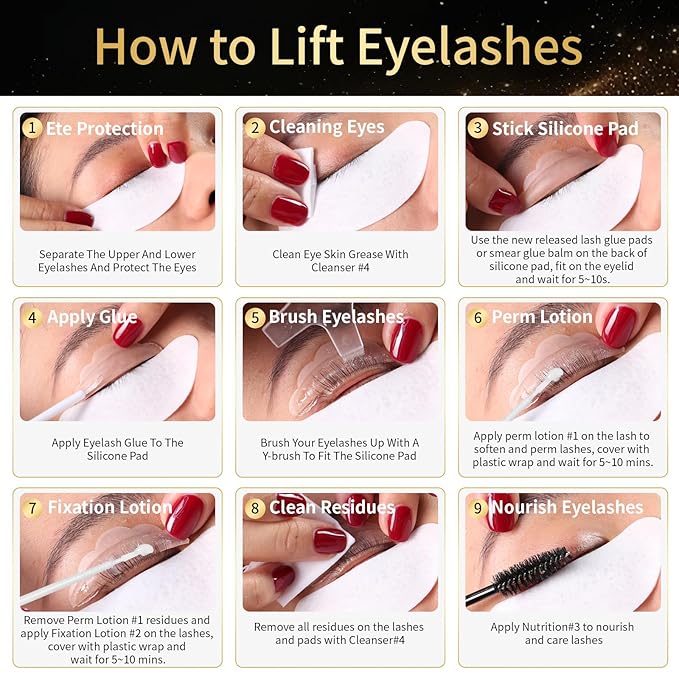 White Lash Lift DK2406 by DR