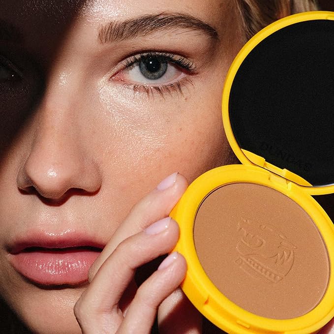 Dundas Bronzer Matte Finish (Golden Tan) and Eyeliner, Black & White Liner Pencil for Eye Make Up,Vegan & Cruelty Free Makeup, All Skin Types