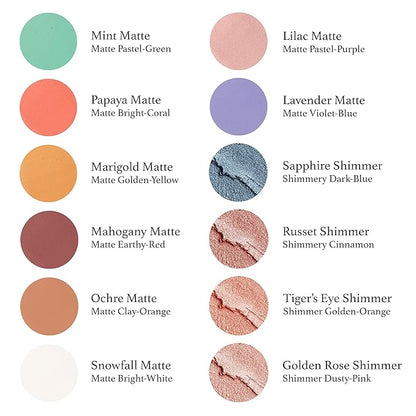 Julep Eyeshadow 101 Cream-to-Powder Waterproof Shadow Stick – Lilac Matte – Long-Lasting, Crease-Proof, Light Lavender Matte Cream Eyeshadow with Built-in Smudger