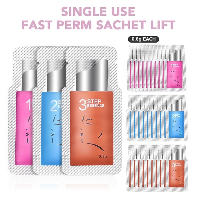 Lash Lift Kit - Easy to Use Salon-Quality Eyelash Perm Kit with Full Tools