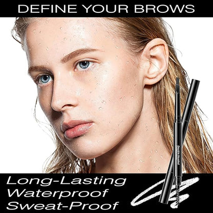 Eyebrow Pencil Brown Brow Pencil - Waterproof Eyebrow Makeup Brow Pen, Eyebrow Pen with Multi Function Eyebrow Brush, Long-Lasting & Smudge-Proof Eye Brow Pencils for Women Natural Brows (Brown)