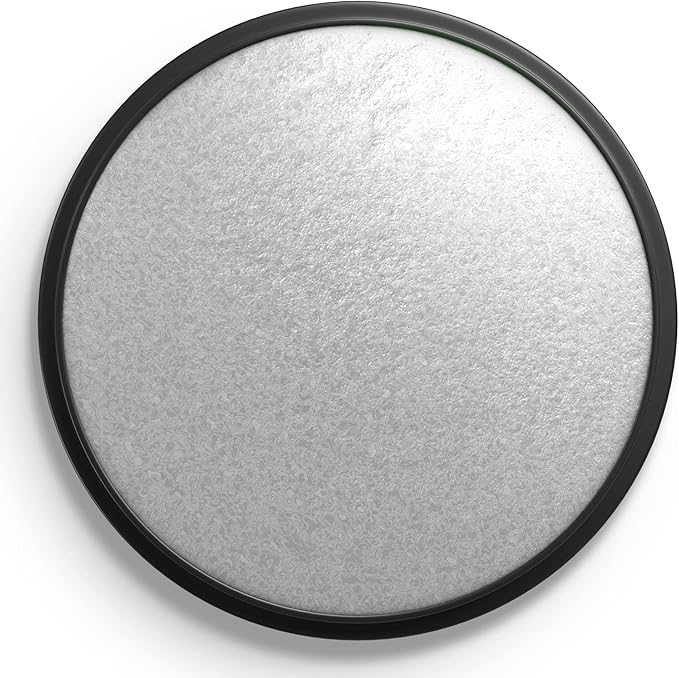 Snazaroo Metallic Face and Body Paint, 18.8g (0.66-oz) Pot, Silver