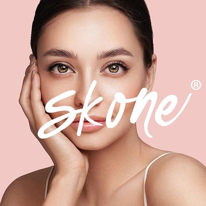Skone Cosmetics Tattooed Eyeliner & Waterproof Mascara Bundle Duo - Pigmented Liquid Eye Liner & Quality-Smudge Proof Lashes Volumizing Mascara - Black Waterproof Eyeliner and Mascara Set