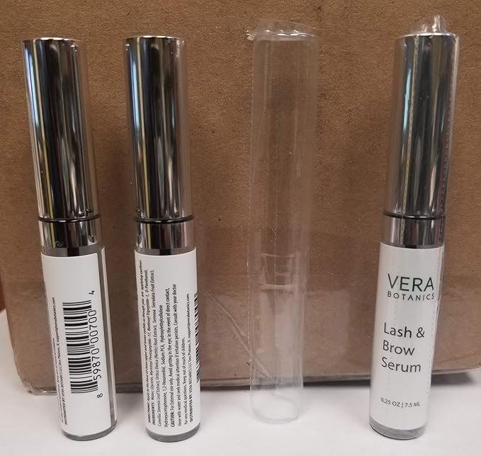 Lash & Brow Booster Serum Gives You Longer Fuller Thicker Looking Eyelashes & Eyebrows. Bestselling Conditioner Stimulates The Appearance Of Growth & Regrowth. Natural Eye Lash Enhancer