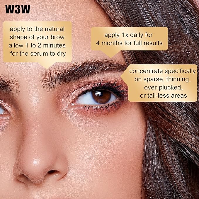 Eyebrow Growth Serum,2025 Upgraded Rapid Eyebrow Serum,Lash Serum,Brow Serum-Rapid Eyebrow Growth Serum for Stronger,Healthier Eyebrows(Upgraded Brow Surem)