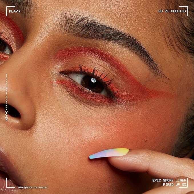 NYX PROFESSIONAL MAKEUP Epic Smoke Liner, Vegan Smokey Eyeliner - Fired Up (Burnt Orange)