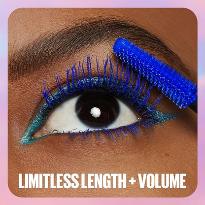 Maybelline Lash Sensational Sky High Waterproof Mascara Makeup, Volumizing, Lengthening, Defining, Curling, Multiplying, Buildable Formula, Brownish Black, 1 Count