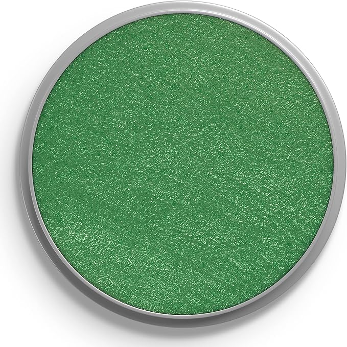 Snazaroo Sparkle Face and Body Paint, 18.8g (0.66-oz) Pot, Sparkle Pale Green