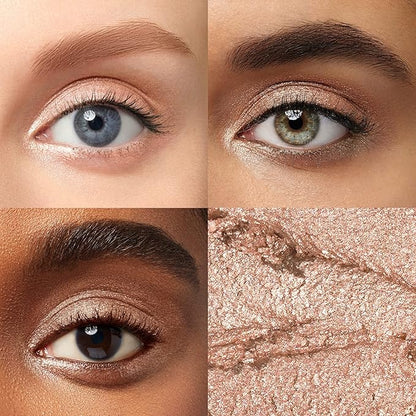 Julep Eyeshadow 101 Crème to Powder Waterproof Eyeshadow Stick, Champagne Shimmer & With a Twist Lash Boosting Volumizing and Lengthening Mascara with Bamboo