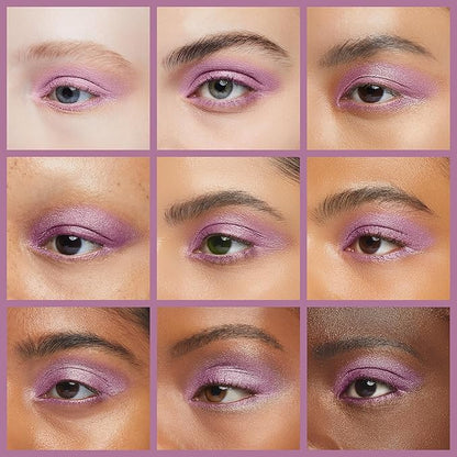 Purple Pink Opalescence Shimmering Mauve Opaque Pressed Powder Single Eyeshadow; Talc, Paraben & Cruelty Free
