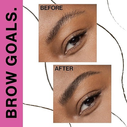 wet n wild Ultimate Brow Micro Eyebrow Retractable Pencil, Soft Brown, Ultra Fine 1.5mm Tip, Draws Tiny Brow Hairs