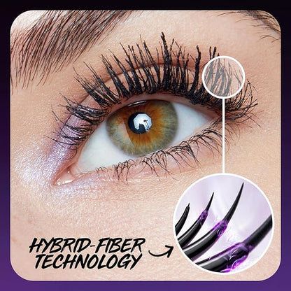 Maybelline The Falsies Surreal Extensions Washable Mascara, Volumizing, Lengthening Mascara Make Up, Meta Black, 1 Count