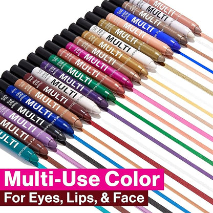 wet n wild Color Icon Cream Eyeliner Eyeshadow Multi-Stick, Moisturizing, Nourishing Velvety Cream-to-Powder Buildable & Blendable Formula, Cruelty-Free & Vegan - Burning Bridge