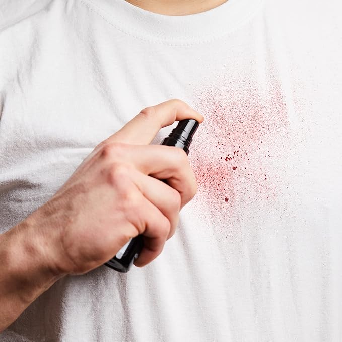 Pro FX Fake Blood Spray by Moon Terror | 60ml x3 | SFX Make up for Halloween Vampire Zombie Theatre | Special Effects Make up