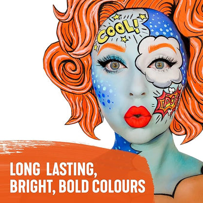 Snazaroo Classic Face and Body Paint, 18.8g (0.66-oz) Pot, Pale Yellow