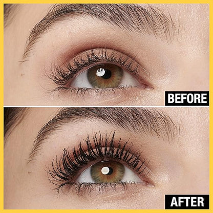 Maybelline Volum' Express Colossal Washable Mascara Makeup, Volumizing, Classic Black, 2 Count