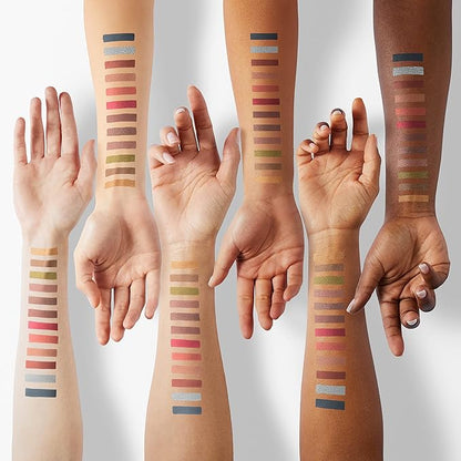BestLand 12 Pcs Cream Eyeshadow Stick Set Matte Shimmer Rainbow Earth Colors Highly Pigmented Long Lasting Waterproof Eye Shadow stick Eye Liner Makeup with Pencil Sharpener (Set B)