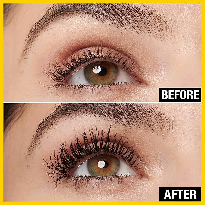 Maybelline Volum' Express Colossal Washable Mascara Makeup, Classic Black Mascara, 1 Count