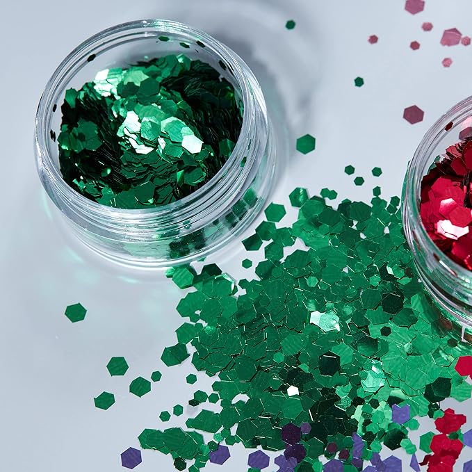 Classic Chunky Glitter Green