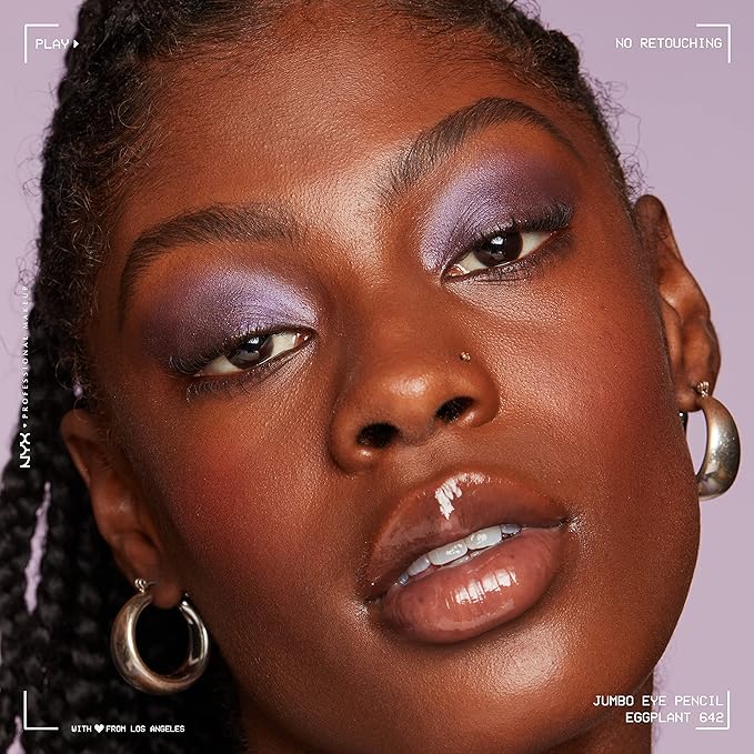 NYX PROFESSIONAL MAKEUP Jumbo Eye Pencil Bundle - Eggplant (Violet) & Blueberry Pop (Blue)
