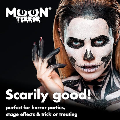 Halloween Face Paint Body Paint by Moon Terror - Wicked White - SFX Make up, Special Effects Make up - 0.40fl oz